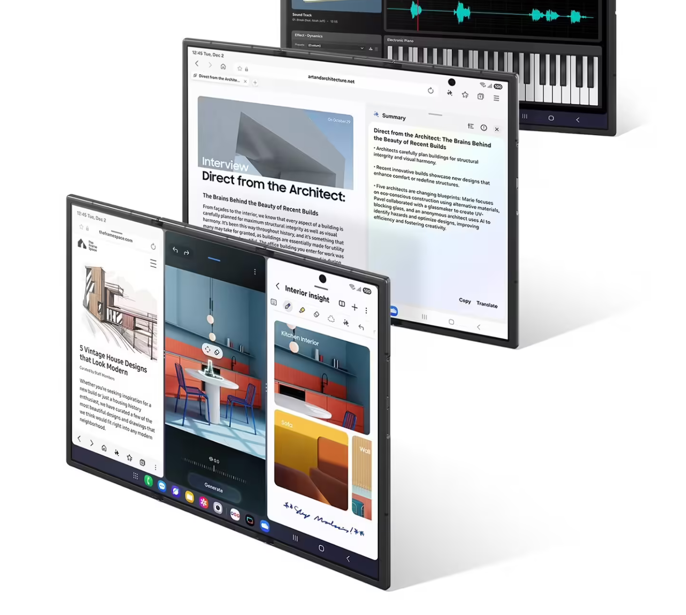三星首款三折叠手机Galaxy Z TriFold发布 10英寸内屏+独立DeX 17302起
